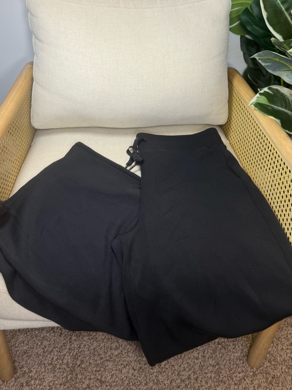 Spanx AirEssentials Wide Leg Pants 35" Size 1X - Picture 3 of 8